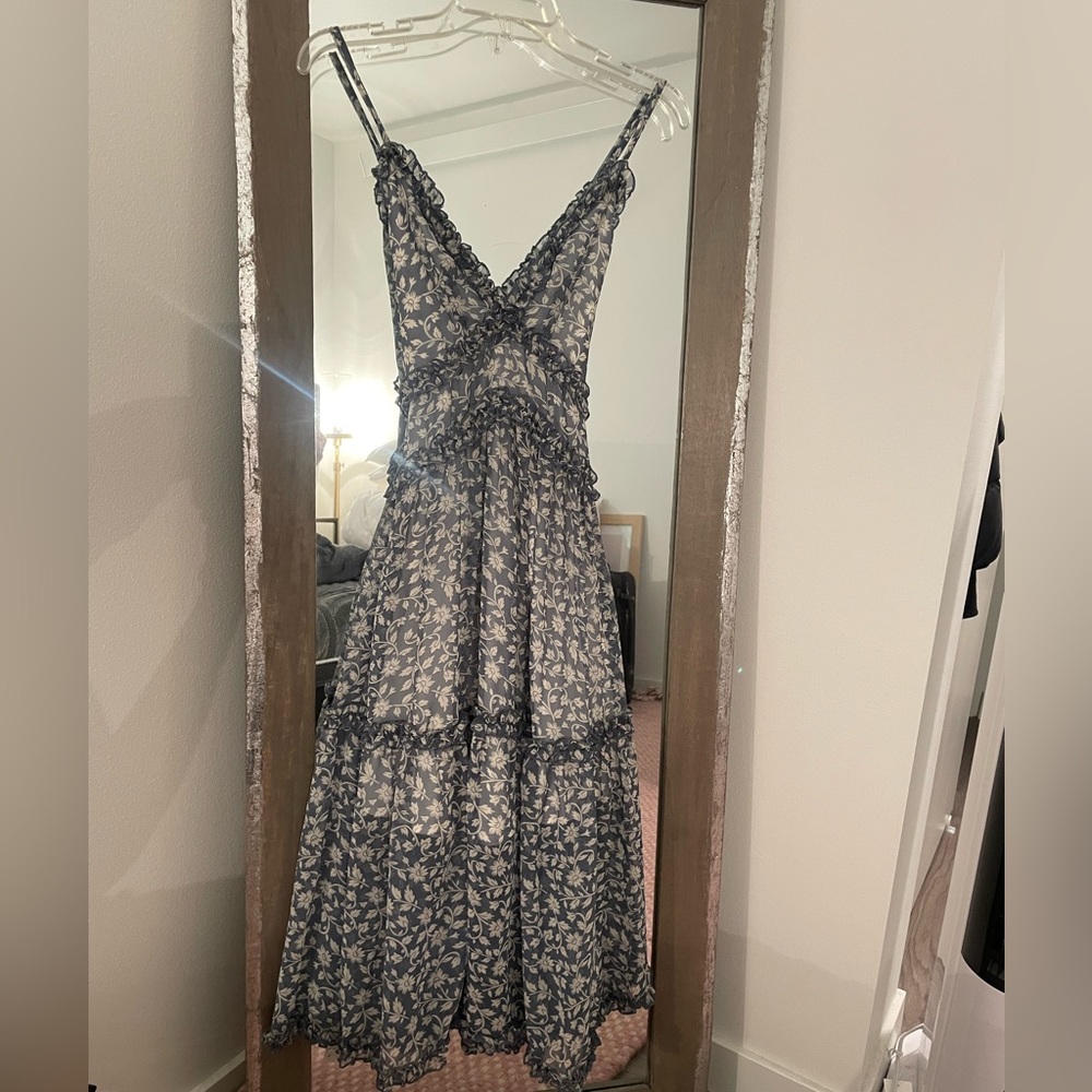 Floral midi dress